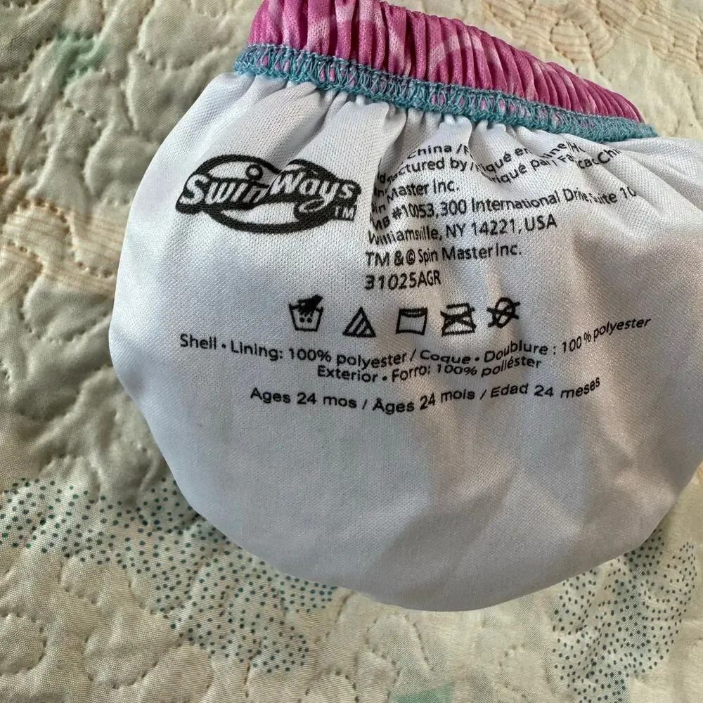 SwimWays Toddler Swim Diaper Reusable 24 Months Mermaid Swim Bottoms